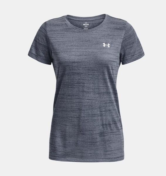 Gri Kadın UA Tech™ Tiger Kısa Kollu T-shirt
