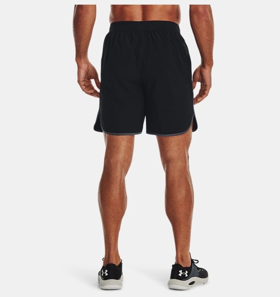 Siyah Erkek UA HIIT Dokuma 8" Şort