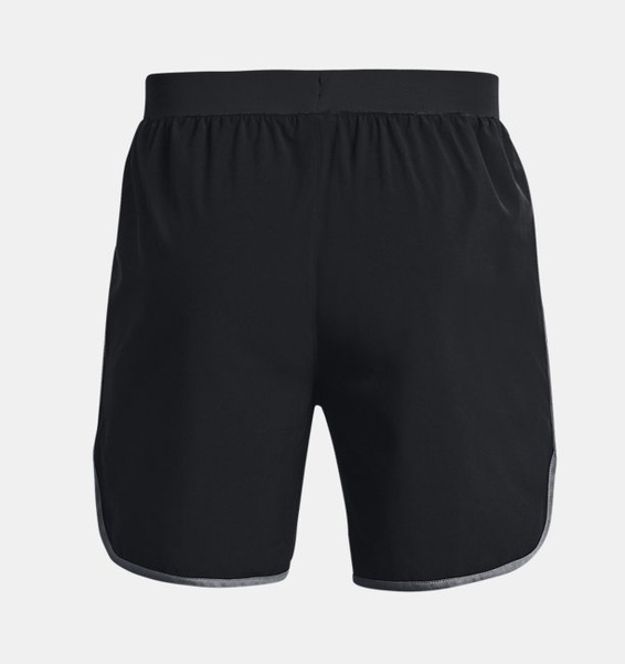 Siyah Erkek UA HIIT Dokuma 6" Şort