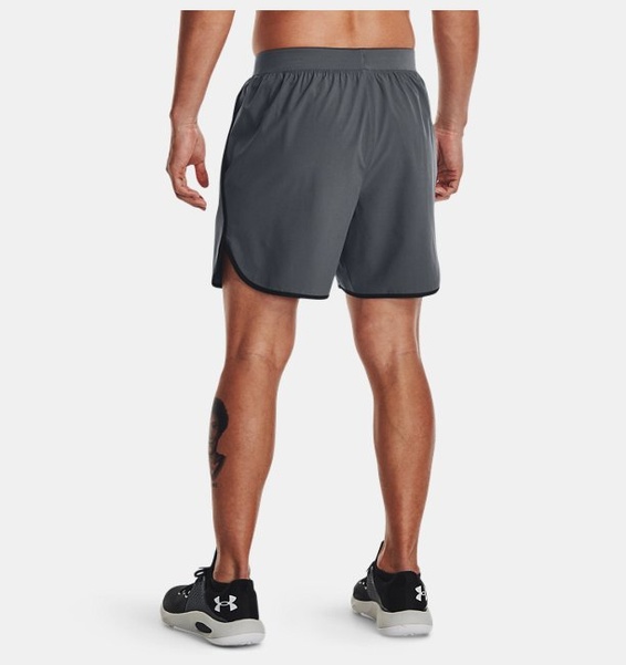 Gri Erkek UA HIIT Dokuma 6" Şort