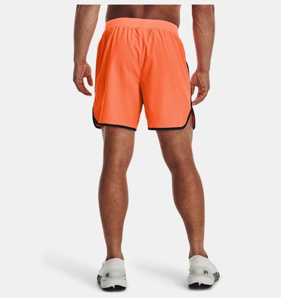 Turuncu Erkek UA HIIT Dokuma 6" Şort