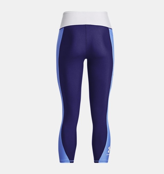 Mavi Kadın HeatGear® No-Slip Waistband Blocked Bilekte Tayt