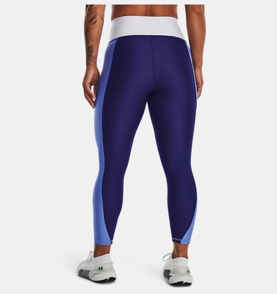 Mavi Kadın HeatGear® No-Slip Waistband Blocked Bilekte Tayt