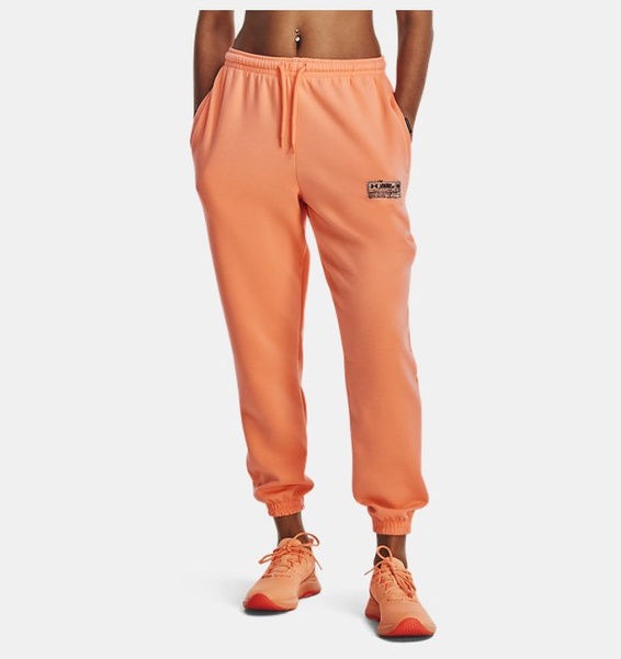 Turuncu Unisex UA Summit Örme  Eşofman Altı