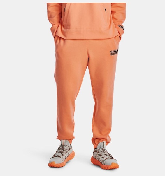 Turuncu Unisex UA Summit Örme  Eşofman Altı