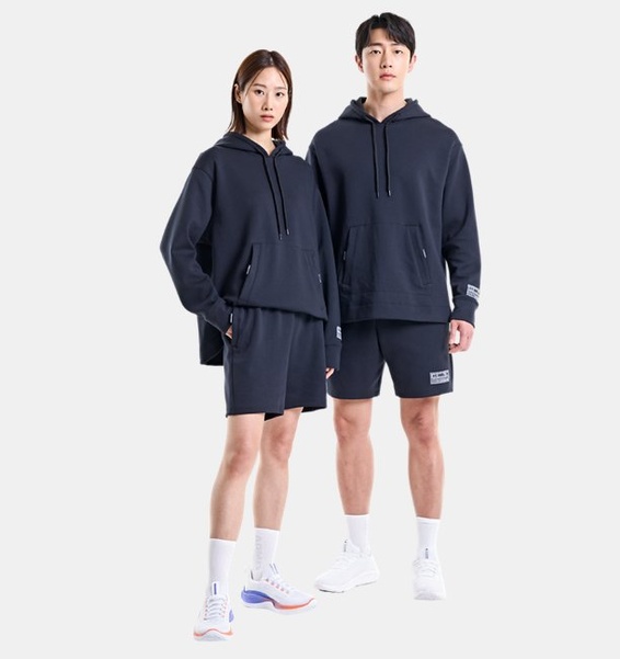 Siyah Unisex UA Summit Örgü Şort