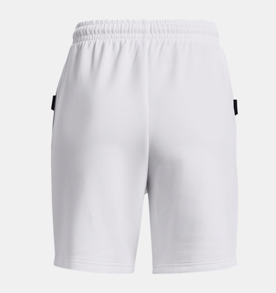 Beyaz Unisex UA Summit Örgü Şort