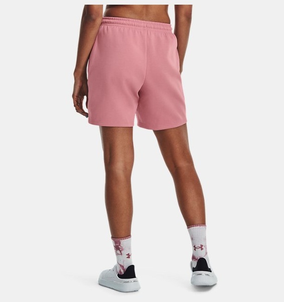Pembe Unisex UA Summit Örgü Şort