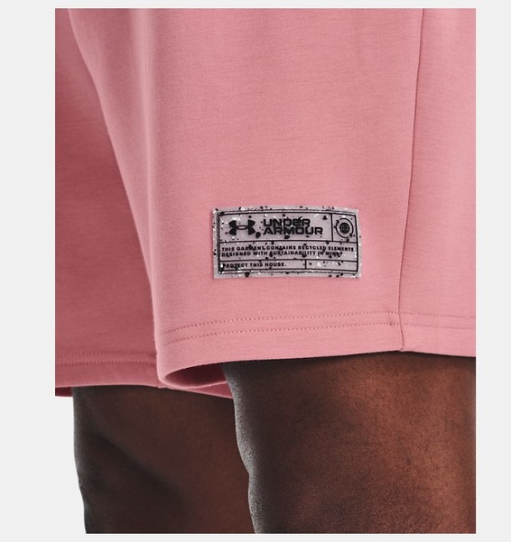 Pembe Unisex UA Summit Örgü Şort