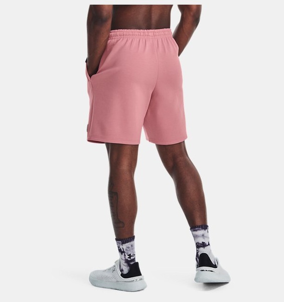 Pembe Unisex UA Summit Örgü Şort