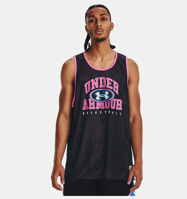 Erkek UA Baseline Reversible Atlet Siyah