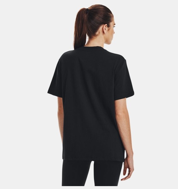 Siyah Kadın Project Rock Heavyweight Campus T-shirt