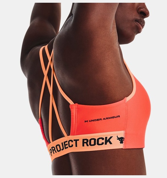 Turuncu Kadın Project Rock Crossback Family Spor Sütyeni