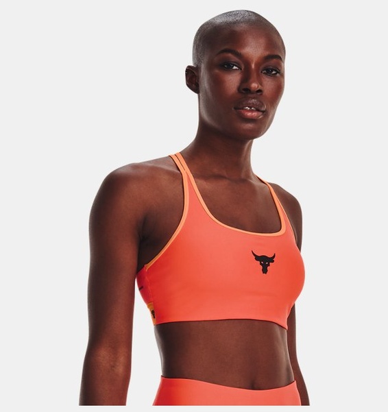 Turuncu Kadın Project Rock Crossback Family Spor Sütyeni