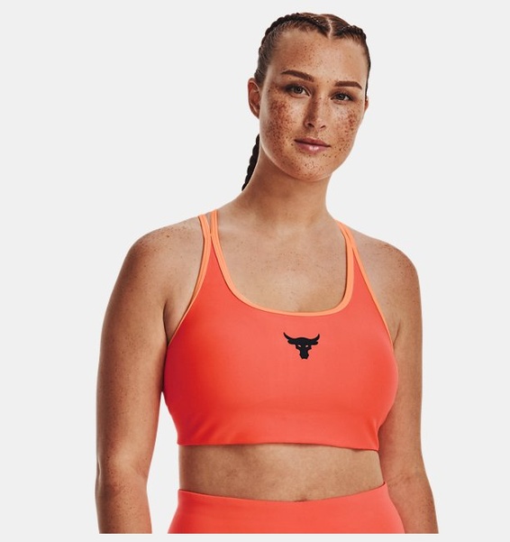 Turuncu Kadın Project Rock Crossback Family Spor Sütyeni