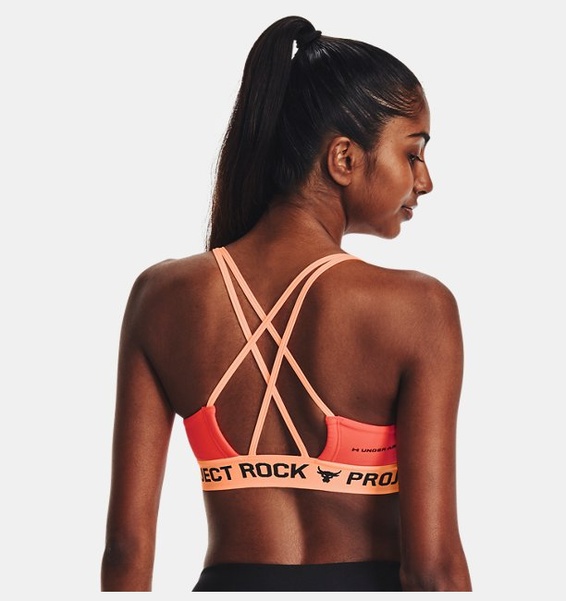 Turuncu Kadın Project Rock Crossback Family Spor Sütyeni