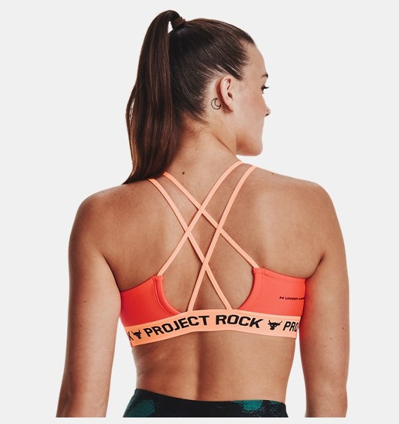 Turuncu Kadın Project Rock Crossback Family Spor Sütyeni