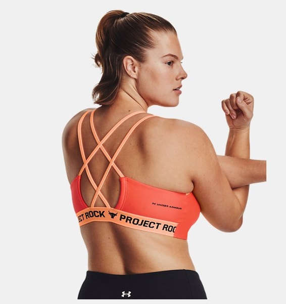 Turuncu Kadın Project Rock Crossback Family Spor Sütyeni