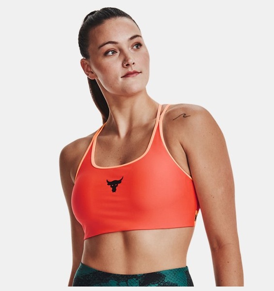 Turuncu Kadın Project Rock Crossback Family Spor Sütyeni