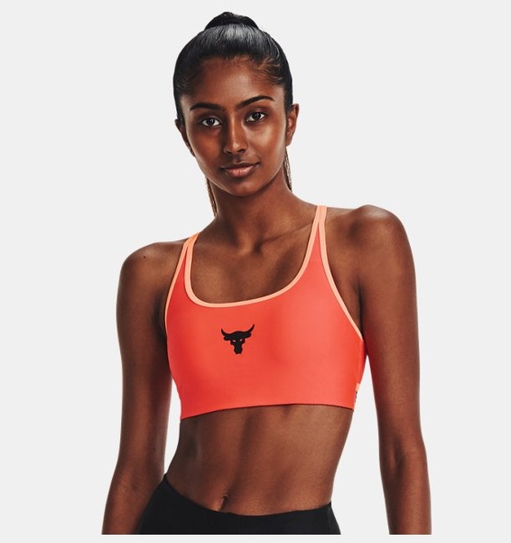 Turuncu Kadın Project Rock Crossback Family Spor Sütyeni