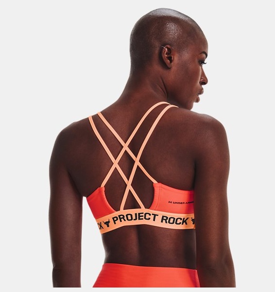 Turuncu Kadın Project Rock Crossback Family Spor Sütyeni