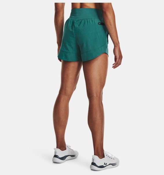 Yeşil Kadın UA SmartForm Esnek Dokuma Şort
