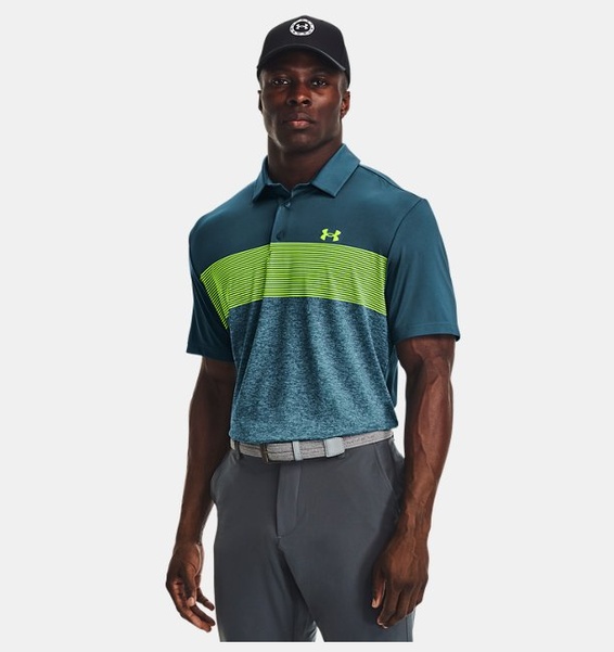 Mavi Erkek UA Playoff 3.0 Stripe Polo