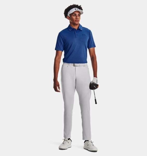 Mavi Erkek UA Playoff 3.0 Stripe Polo