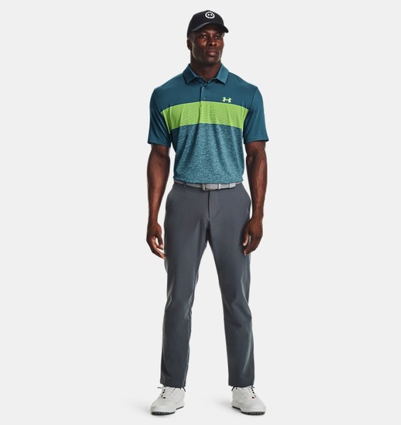 Mavi Erkek UA Playoff 3.0 Stripe Polo