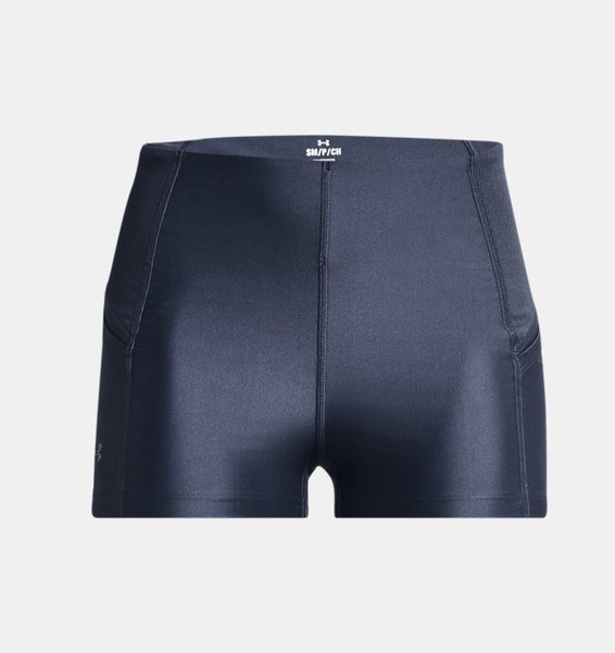 Gri Kadın HeatGear® Mid Rise Şort