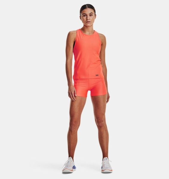 Turuncu Kadın HeatGear® Mid Rise Şort
