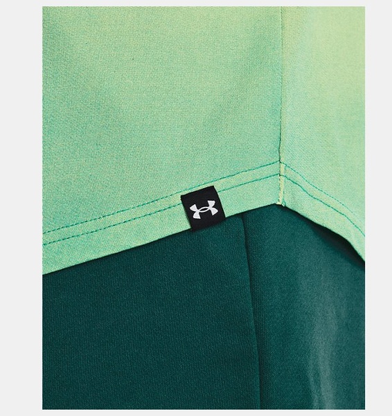 Yeşil Erkek Project Rock Fade Kısa Kollu