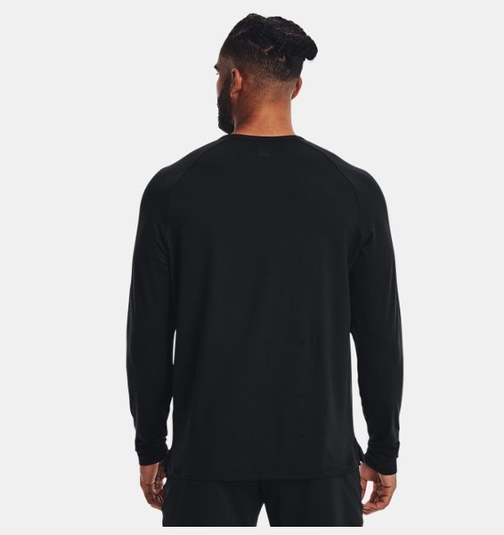 Siyah Erkek UA Meridian Uzun Kollu T-shirt