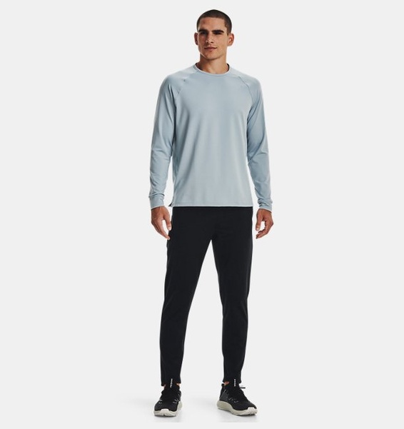 Mavi Erkek UA Meridian Uzun Kollu T-shirt