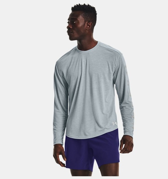 Mavi Erkek UA Train Anywhere Breeze Uzun Kollu T-shirt