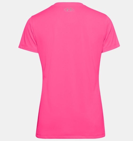 Pembe Kadın UA Tech™ V-Yaka T-shirt