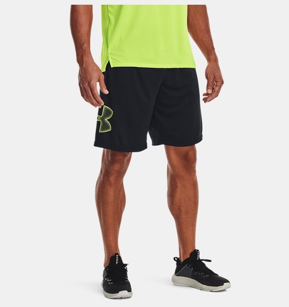 Siyah Erkek UA Tech Graphic Şort