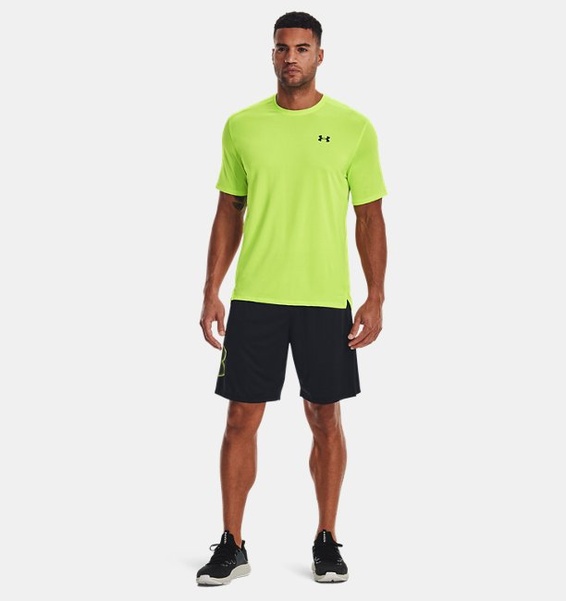 Siyah Erkek UA Tech Graphic Şort