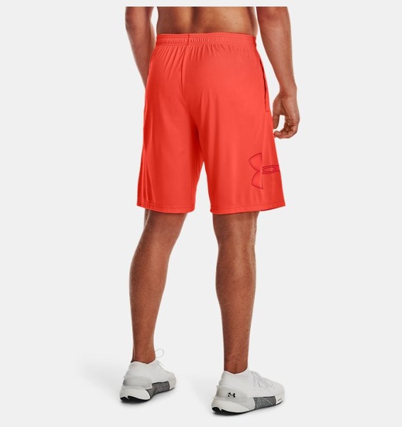 Turuncu Erkek UA Tech Graphic Şort