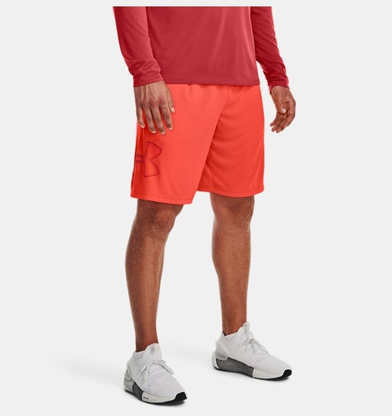 Turuncu Erkek UA Tech Graphic Şort