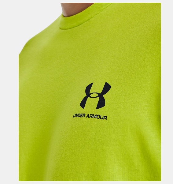 Yeşil Erkek UA Sportstyle LC Kısa Kollu T-shirt