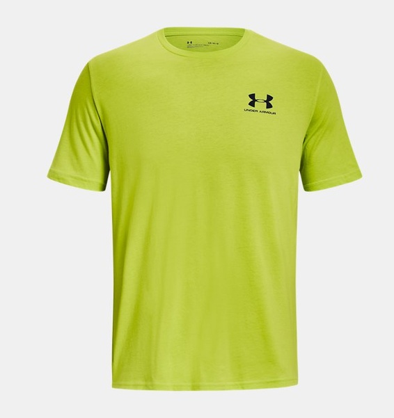 Yeşil Erkek UA Sportstyle LC Kısa Kollu T-shirt