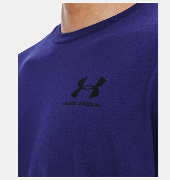 Mavi Erkek UA Sportstyle LC Kısa Kollu T-shirt