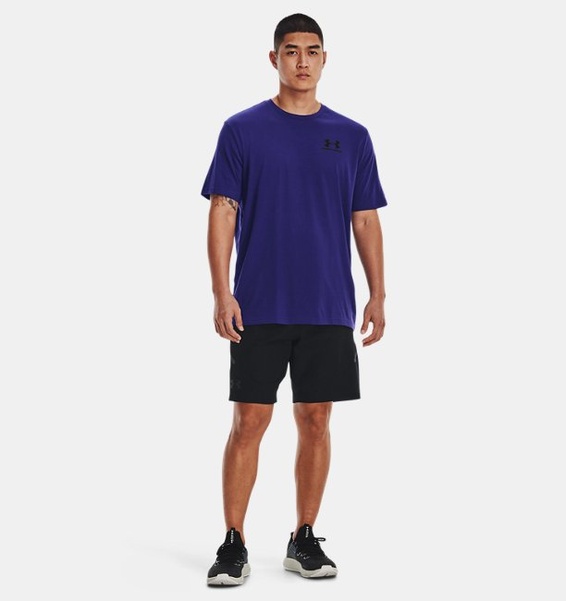 Mavi Erkek UA Sportstyle LC Kısa Kollu T-shirt