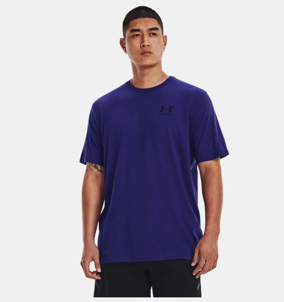 Mavi Erkek UA Sportstyle LC Kısa Kollu T-shirt