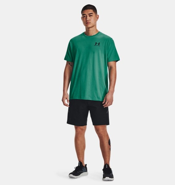 Yeşil Erkek UA Sportstyle LC Kısa Kollu T-shirt