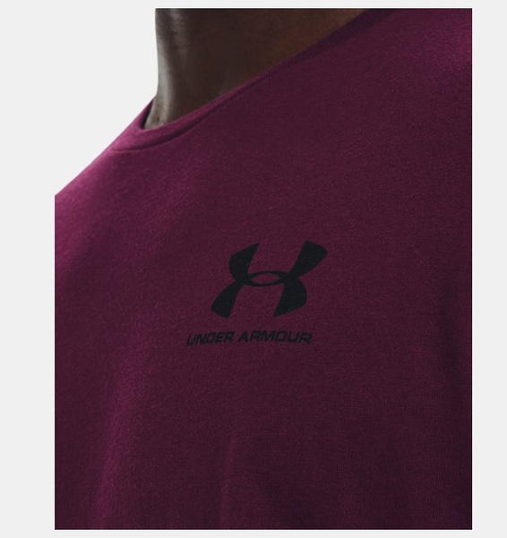 Mor Erkek UA Sportstyle LC Kısa Kollu T-shirt