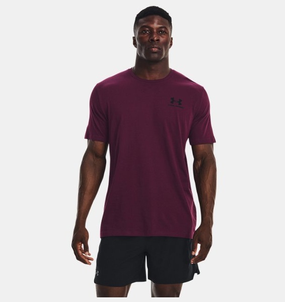 Mor Erkek UA Sportstyle LC Kısa Kollu T-shirt