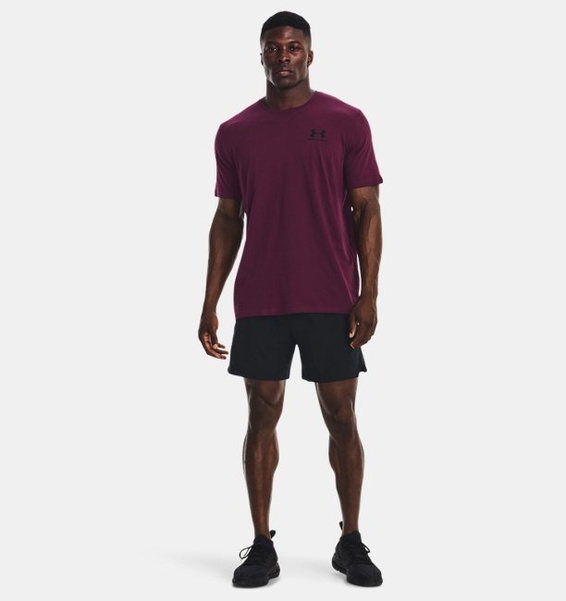 Mor Erkek UA Sportstyle LC Kısa Kollu T-shirt