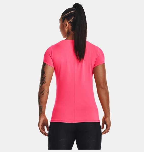 Pembe Kadın UA Tech Mesh Kısa Kollu T-shirt
